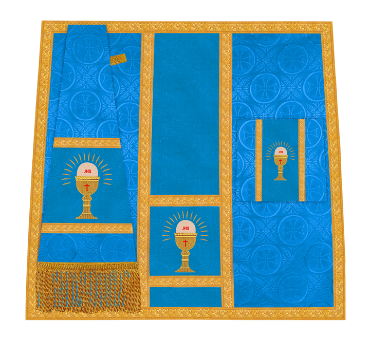 Mass Set adorned with Liturgical Motif