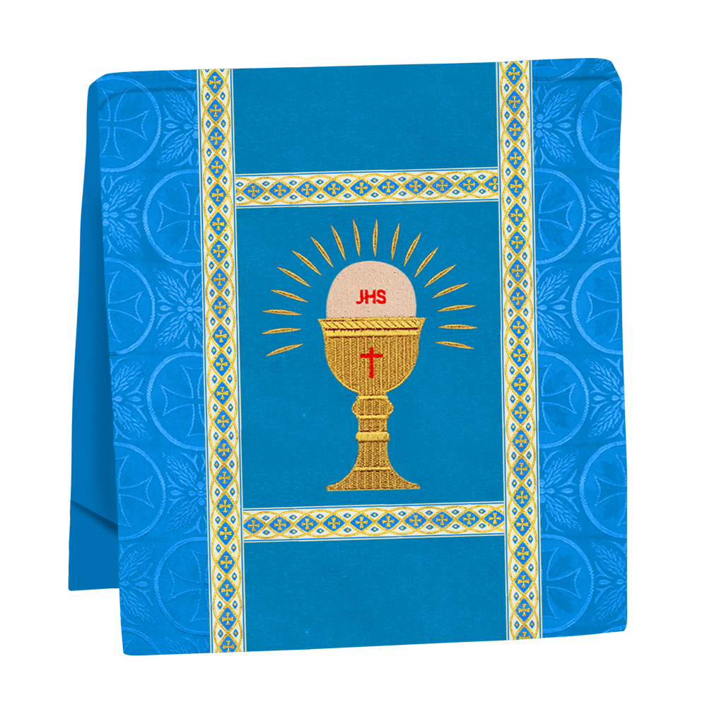 Altar Mass Set with Detailed Motif Embroidery