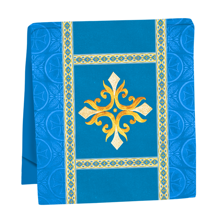 Traditional Altar Mass Set with  Embroidered Motifs