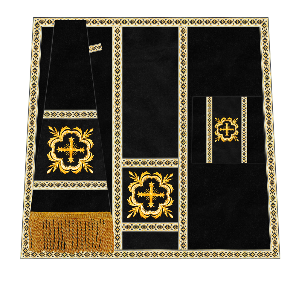 Liturgical Mass set with Cross