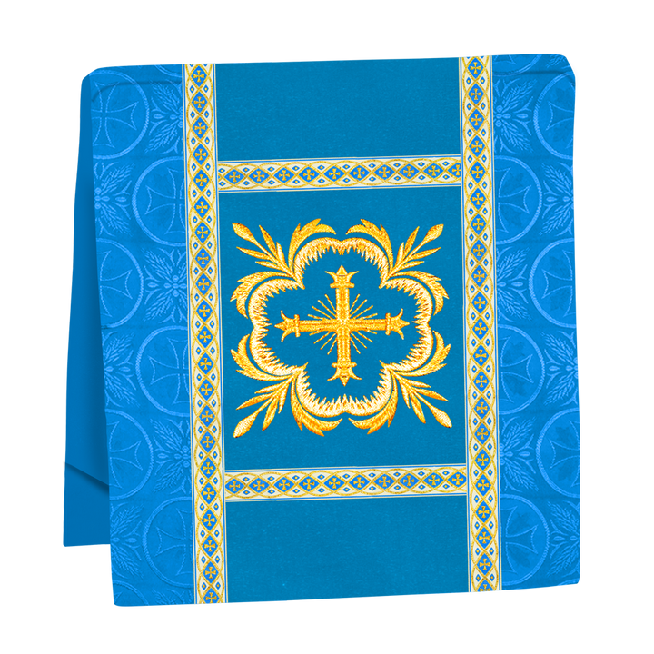 Traditional Altar Mass Set with  Embroidered Motifs