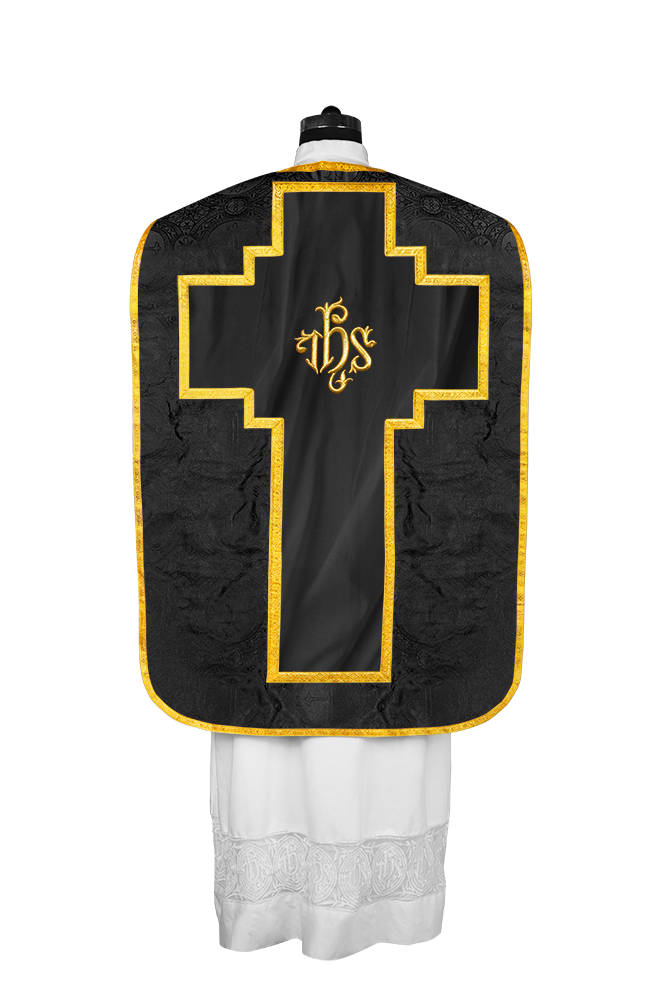 Fiddleback with spiritual motif