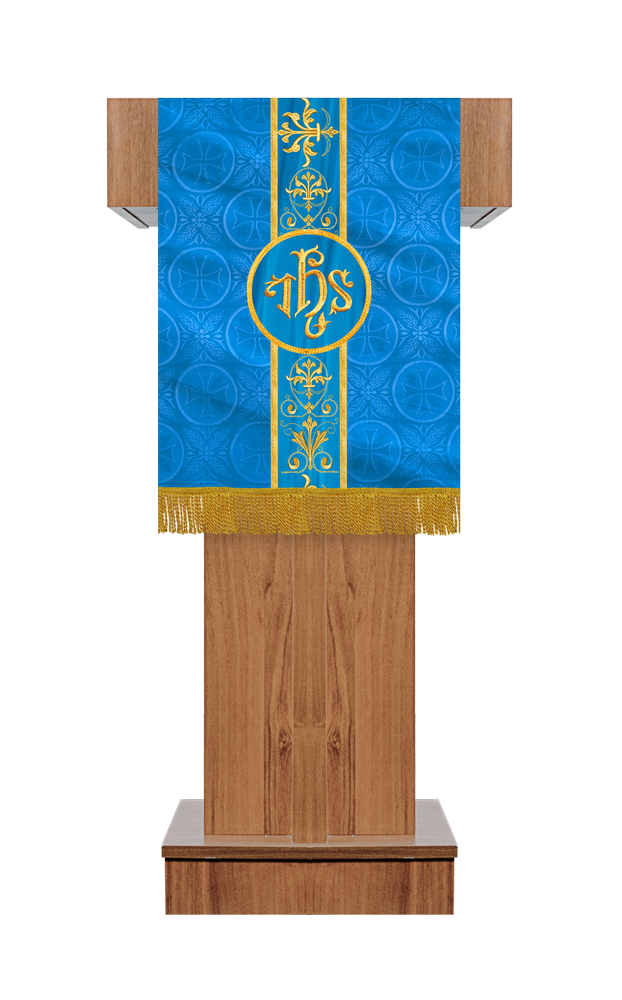 Exquisite Altar Cloth with Intricate Embroidery