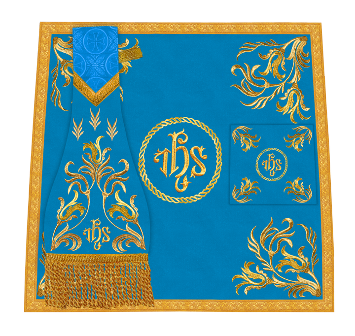 Church Altar Cloth with Refined Embroidery and Motif
