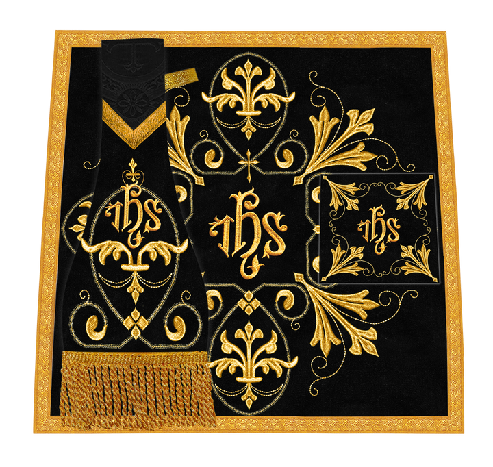 Gothic Chasuble with Ornate Lace