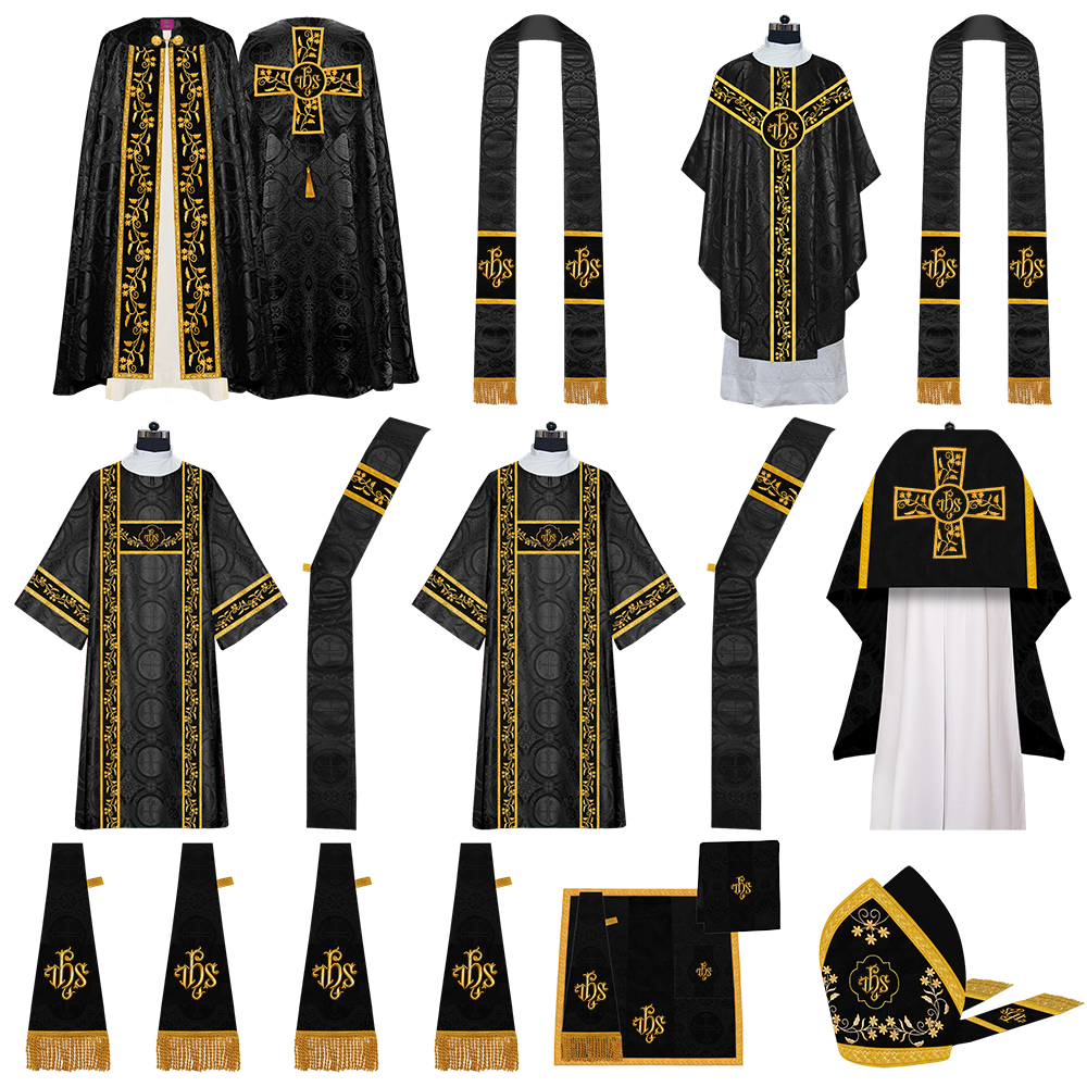 Gothic Highline Mass Set with Floral Design