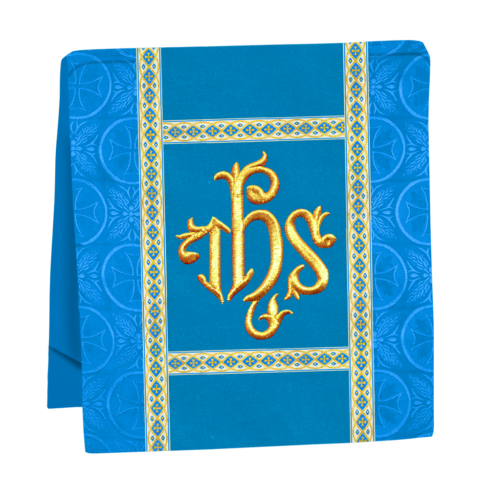 Traditional Altar Mass Set with  Embroidered Motifs