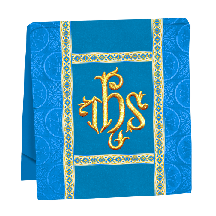 Traditional Altar Mass Set with  Embroidered Motifs