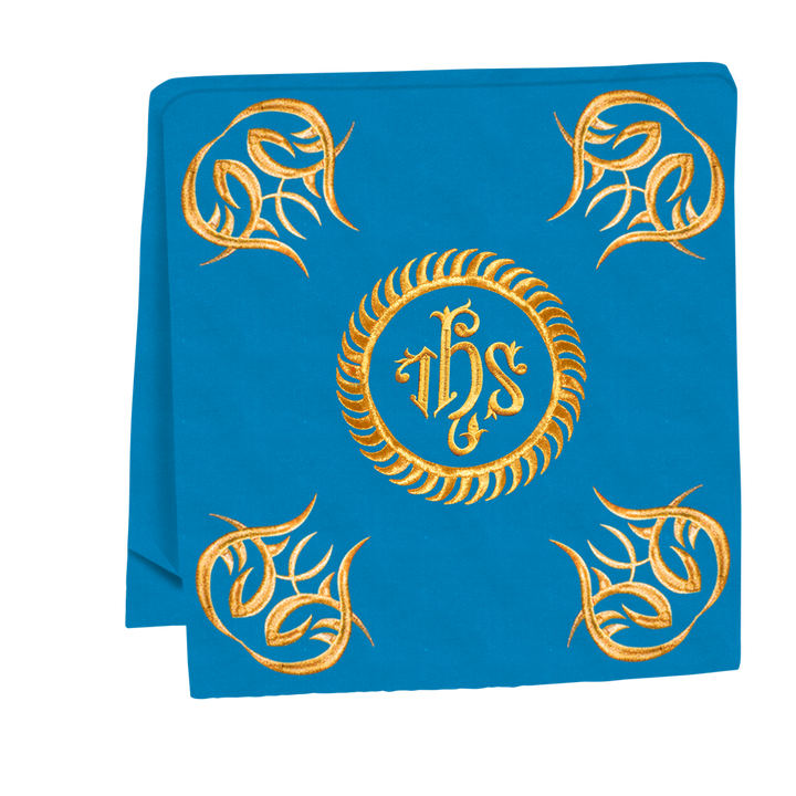 Liturgical Altar Table Cloth with Elegant Embroidery Trims