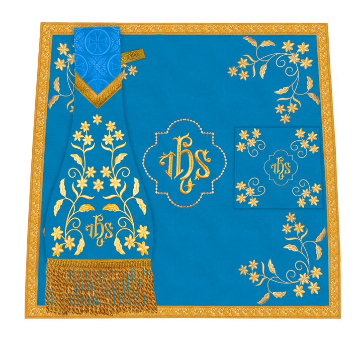 Altar Cloth with Fine Embroidery and Spiritual Motif