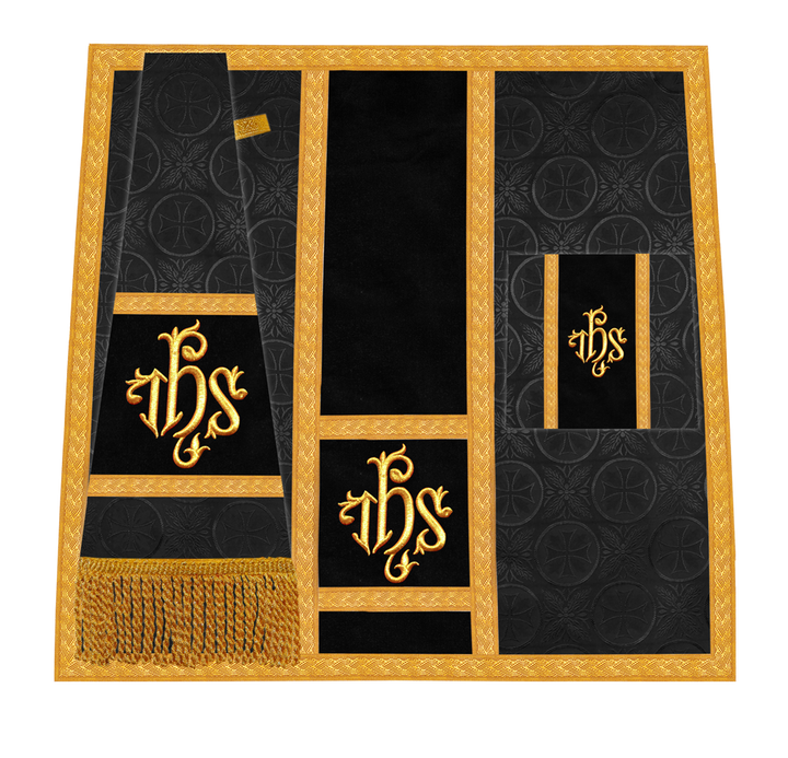 Handcrafted Altar Mass Set with Embroidered Motif