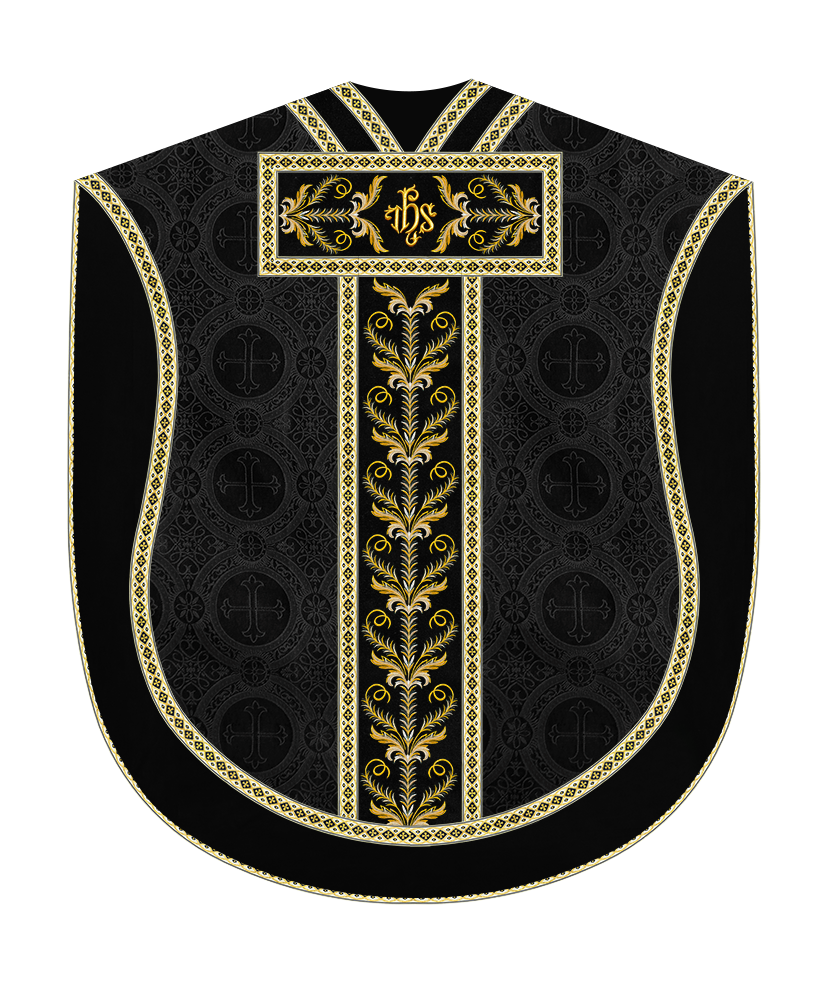 Borromean Chasuble Vestment With Liturgical Trims