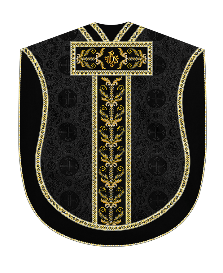 Borromean Chasuble Vestment With Liturgical Trims