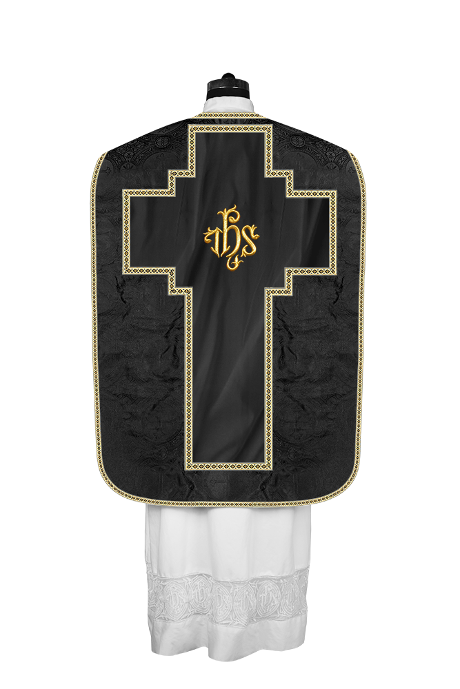 Roman chasuble with Motif and Trims