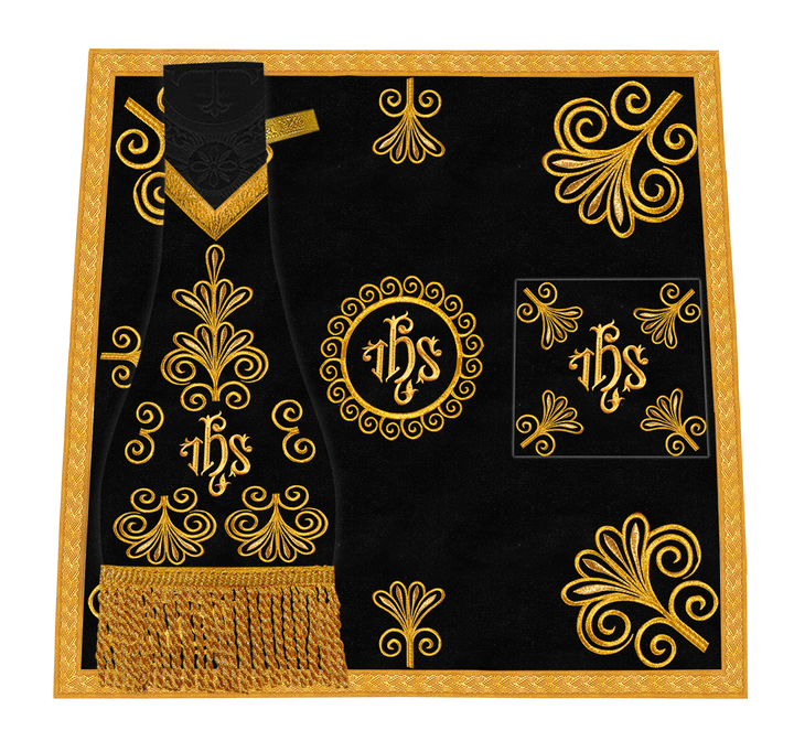 Gothic Chasuble with Ornate Embroidery