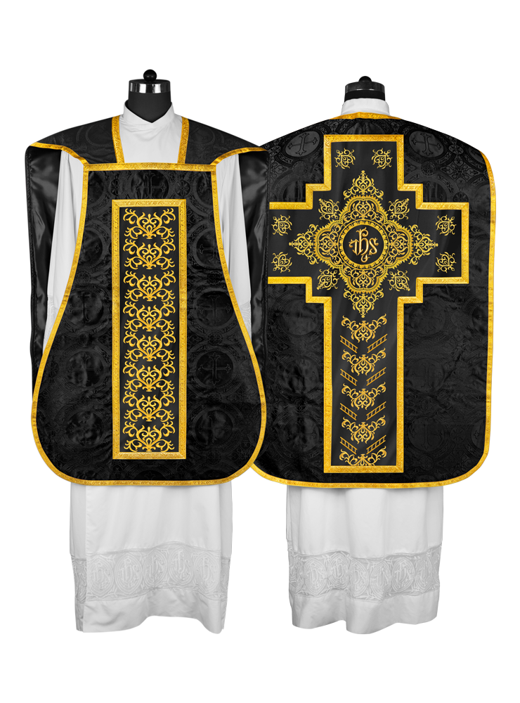 Fiddleback Vestment with Adorned Orphrey