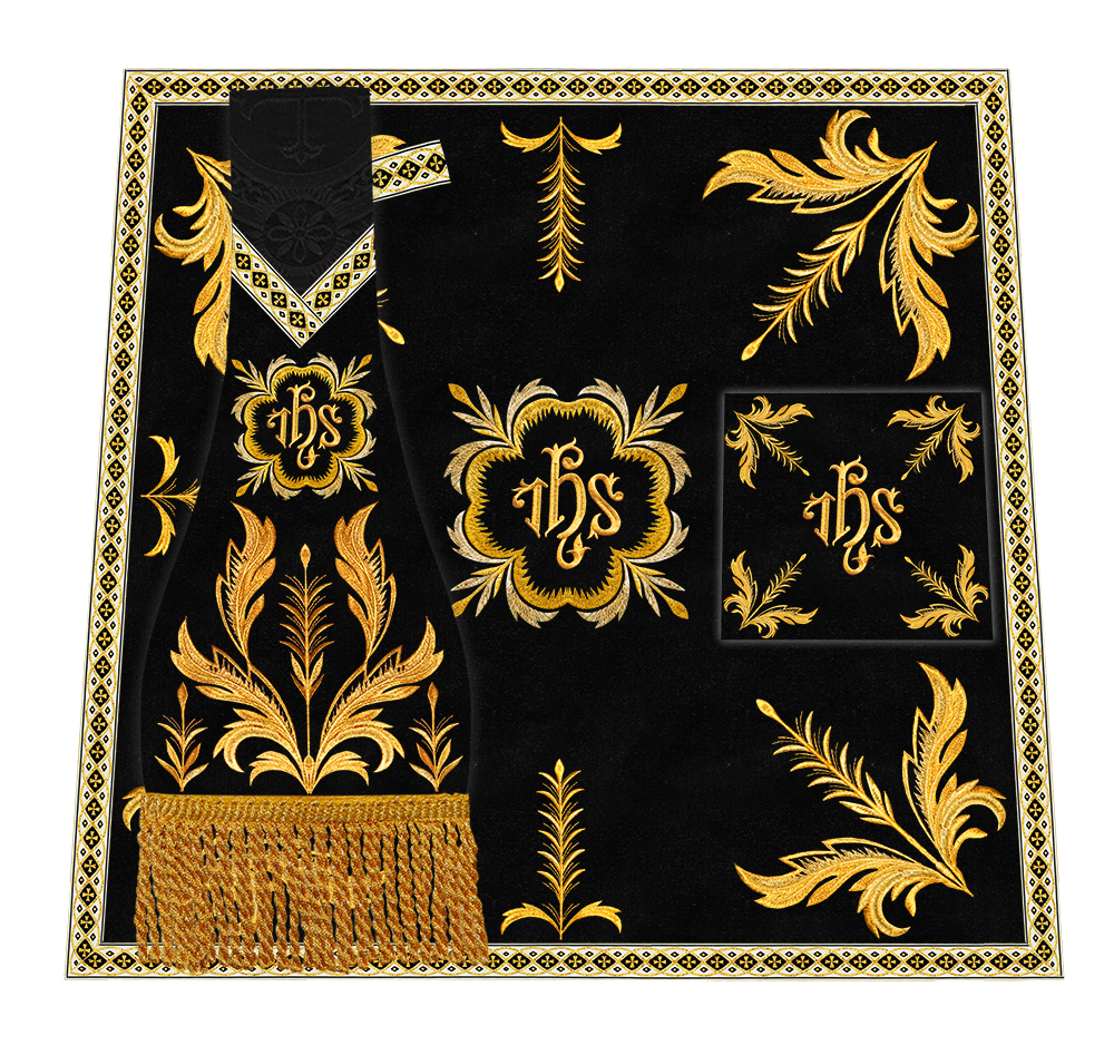 Borromean Chasuble Vestment With Liturgical Trims