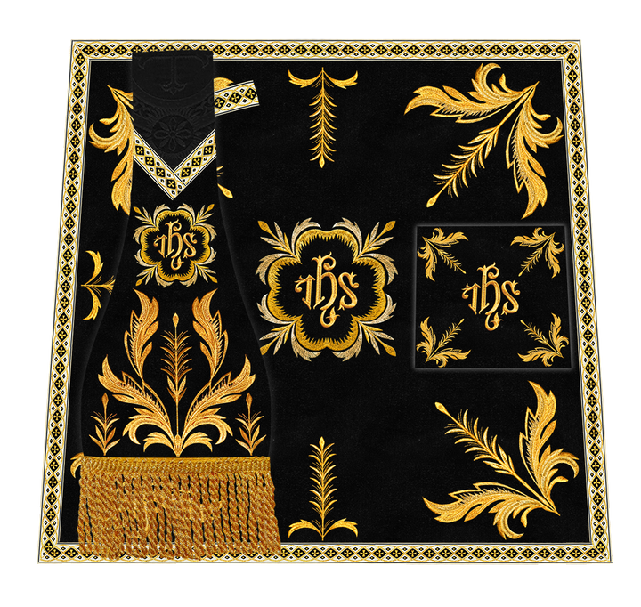 Borromean Chasuble Vestment With Liturgical Trims