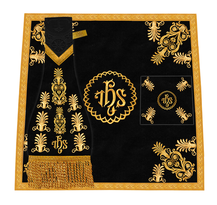 Mass set with solemn designs