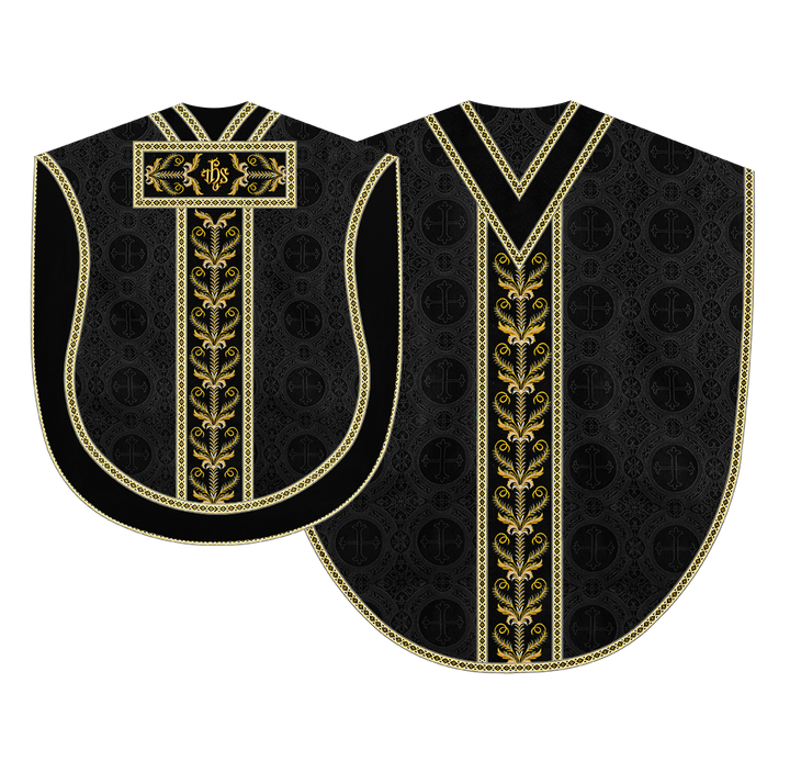 Borromean Chasuble Vestment With Liturgical Trims