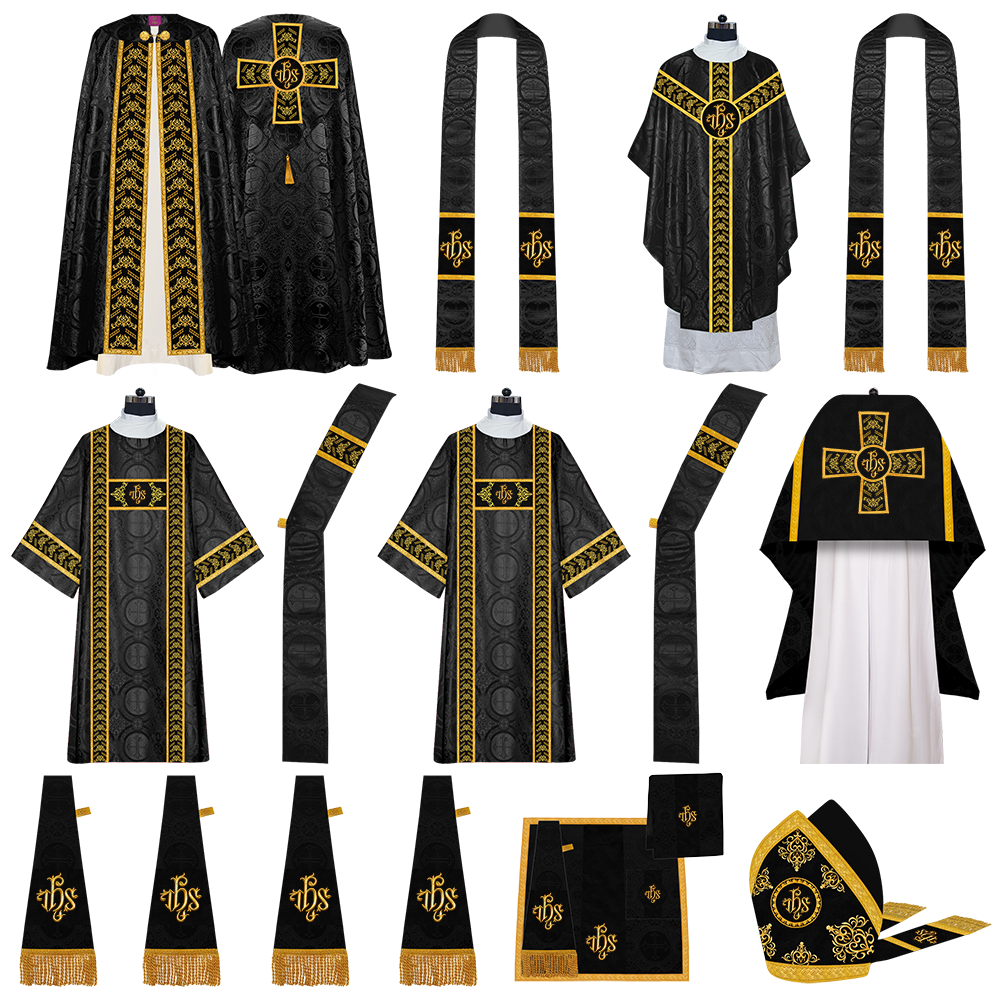 Gothic Highline Mass Set with Embroidered Orphrey