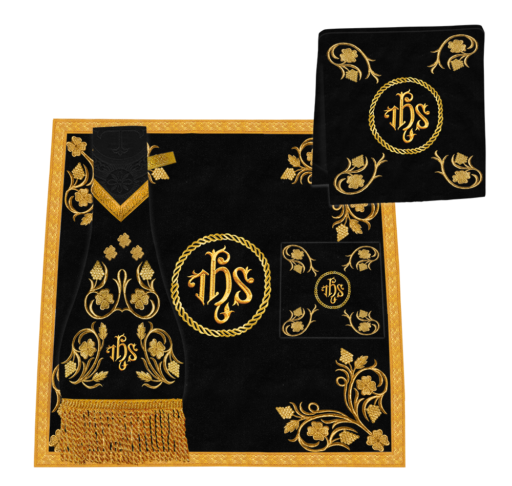 Gothic Cope Vestment with Ornate Embroidery