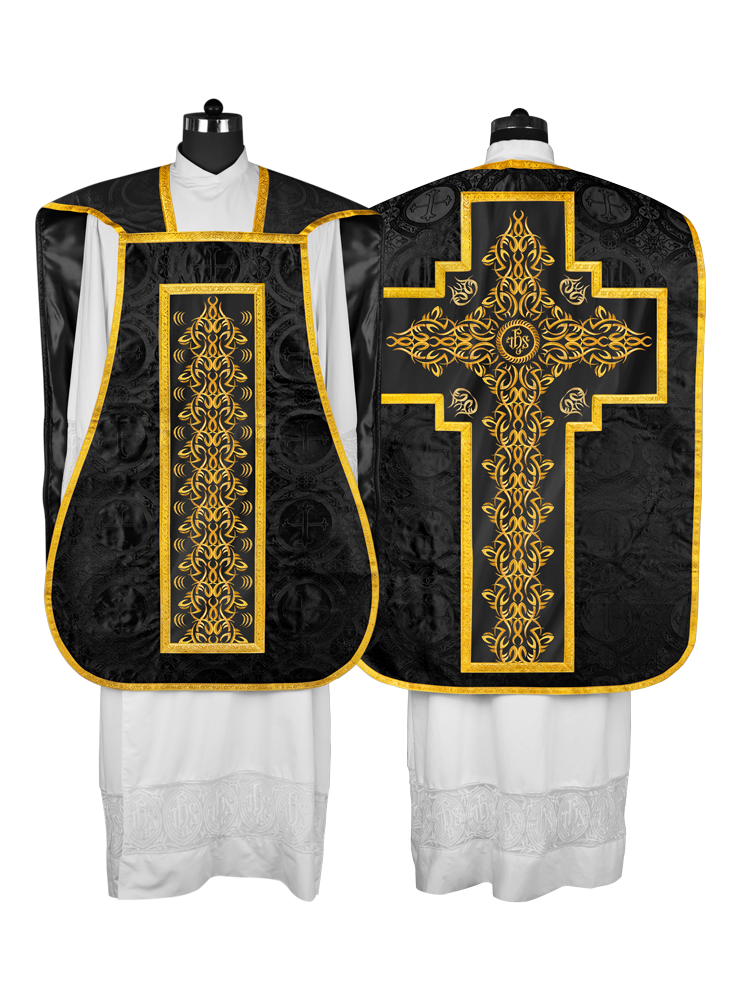 Fiddleback vestment with stole