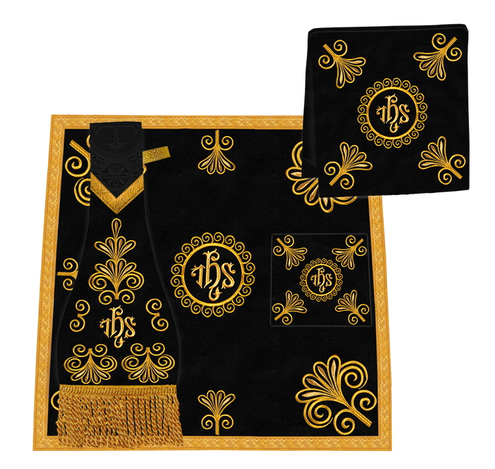 Gothic Chasuble with Ornate Embroidery