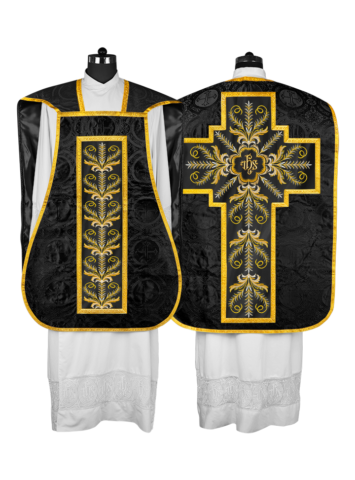 Roman Chasuble with liturgical motifs