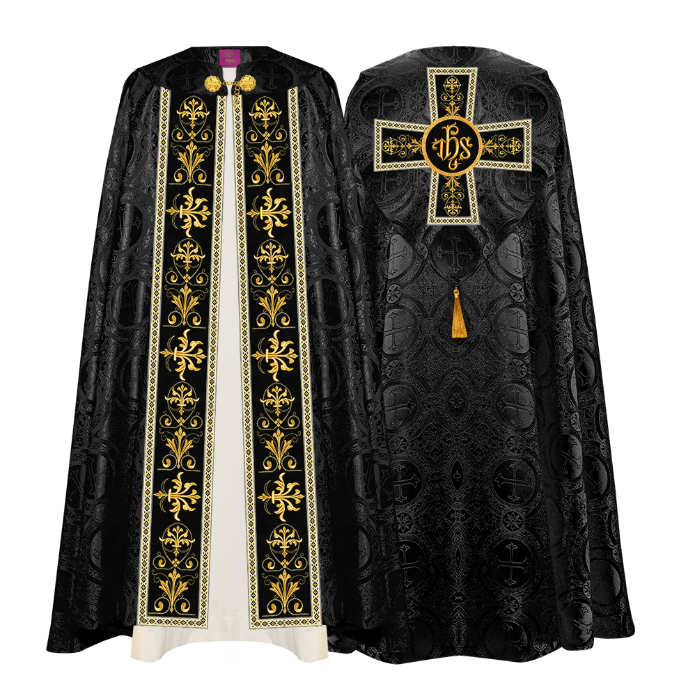 Gothic Cope Vestments With Colour Trims