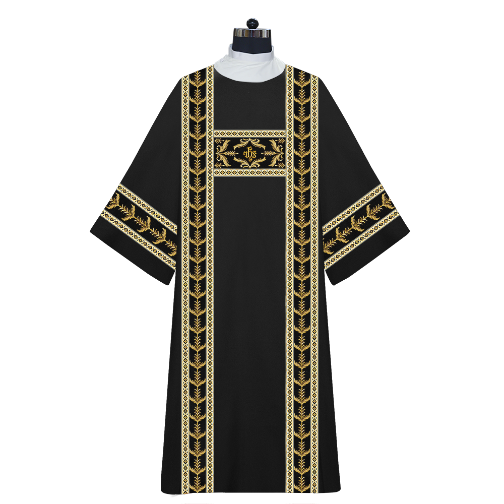 Dalmatics Vestments With Adorned Orphrey and Trims