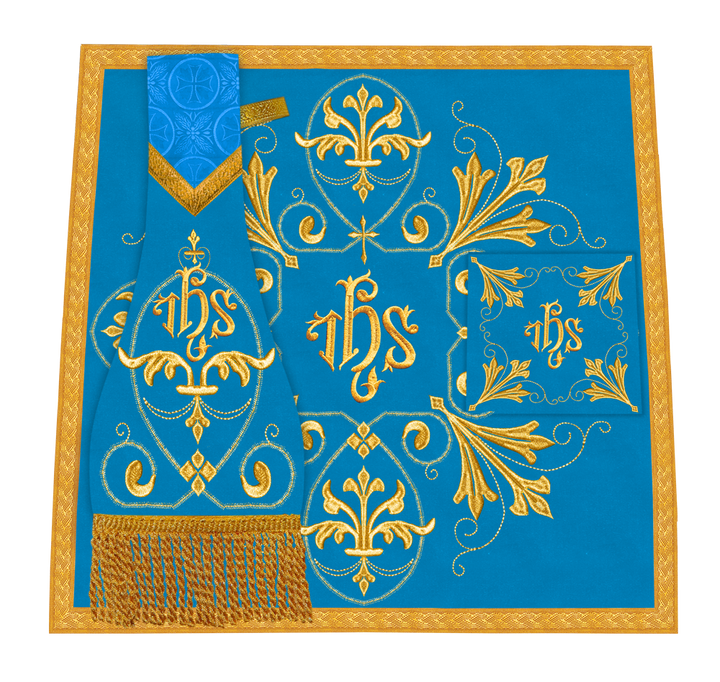 Exquisite Altar Cloth with Intricate Embroidery