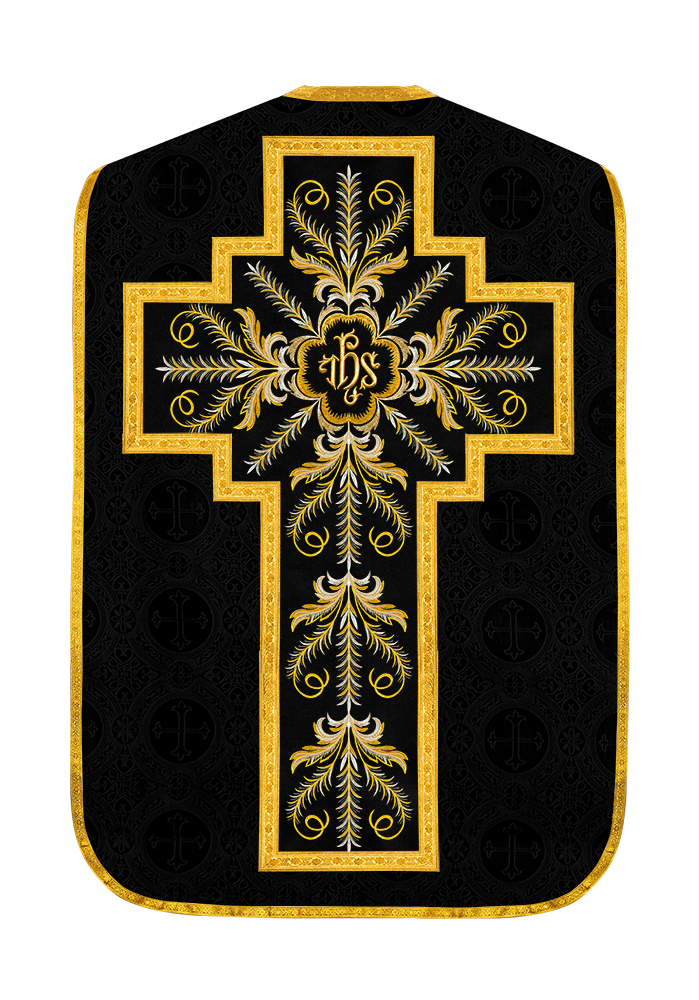 Roman Chasuble with liturgical motifs