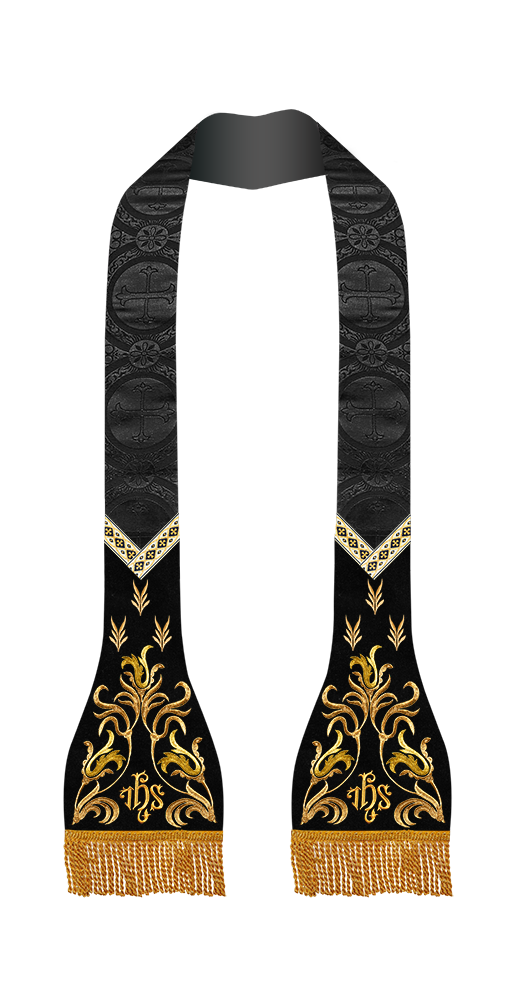 Roman Catholic Stole with Spiritual motif