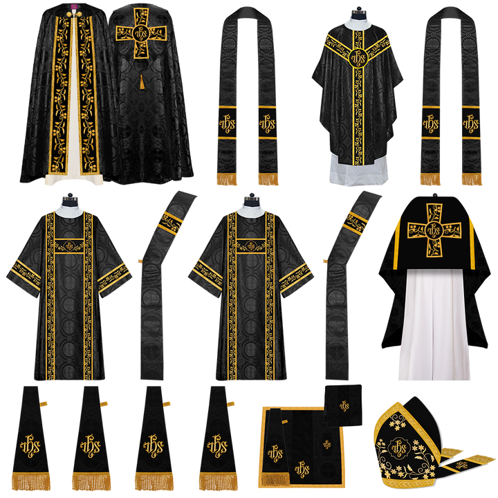 Gothic Highline Mass Set with Floral Design
