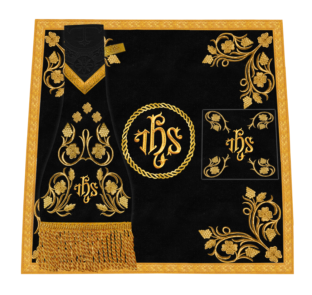 Gothic Chasuble with Grapes Embroidery