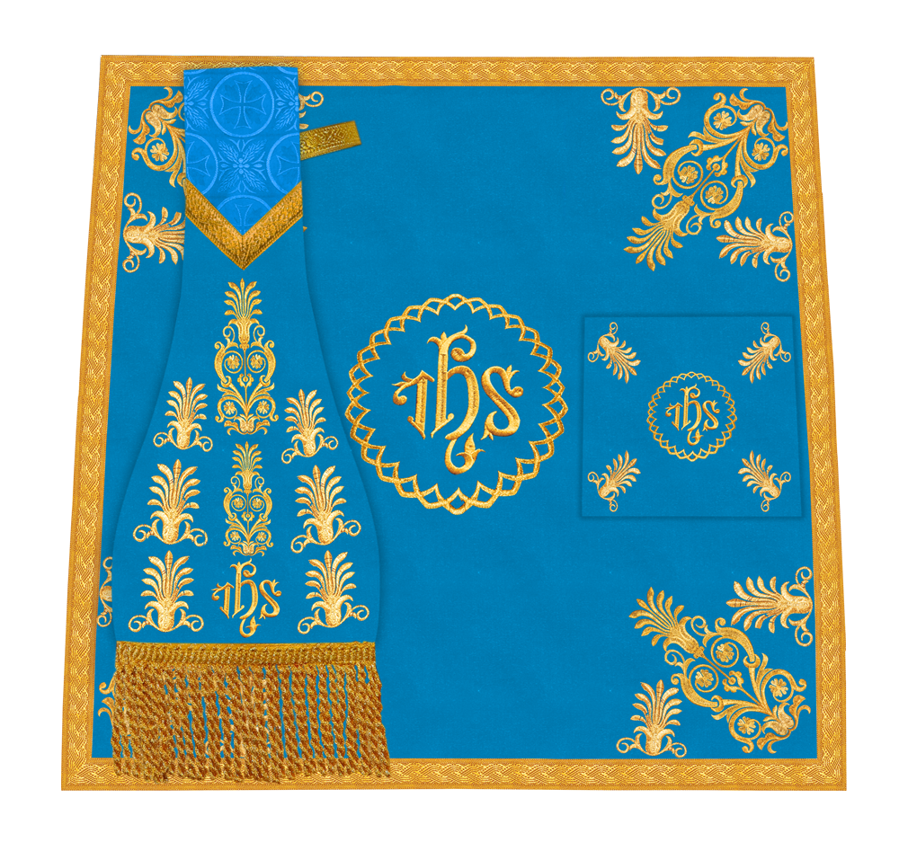 Ornate Embroidered Liturgical Altar Cloth