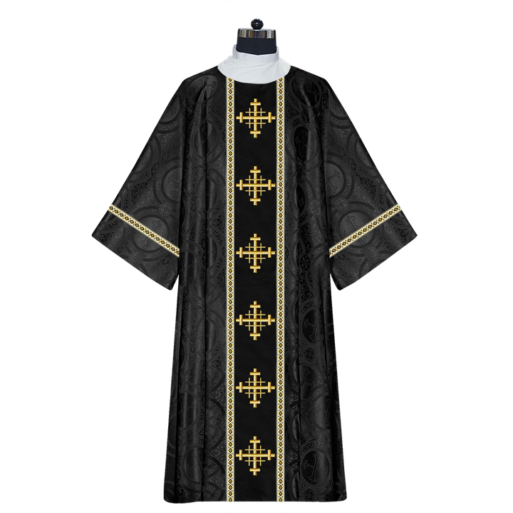 Dalmatics With Ornated Spiritual Cross and Trims