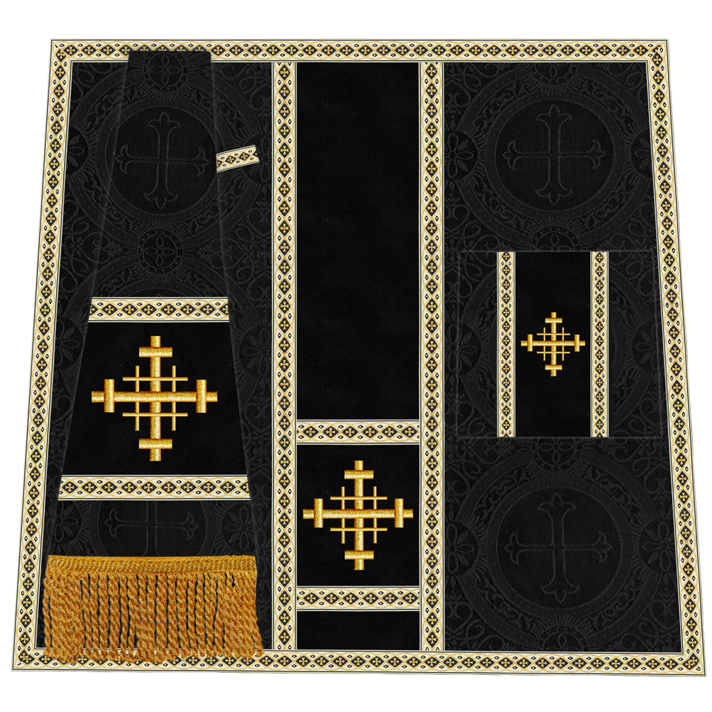 Liturgical Mass set with Cross