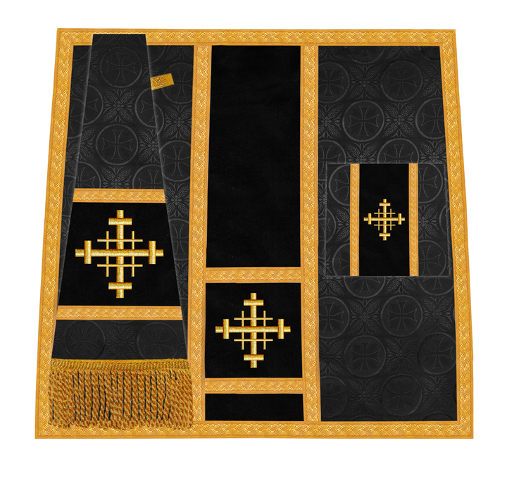 Handcrafted Altar Mass Set with Embroidered Motif