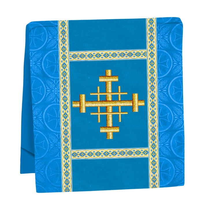 Traditional Altar Mass Set with  Embroidered Motifs