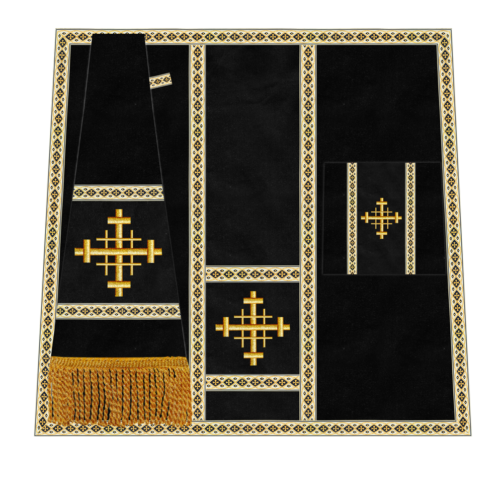 Liturgical Mass set with Cross