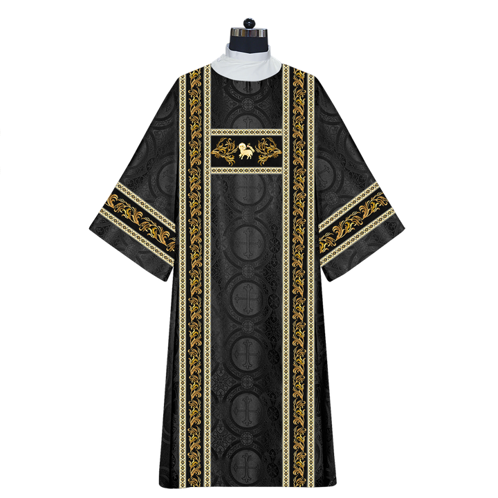 Dalmatics Vestments With Enhanced Embroidery