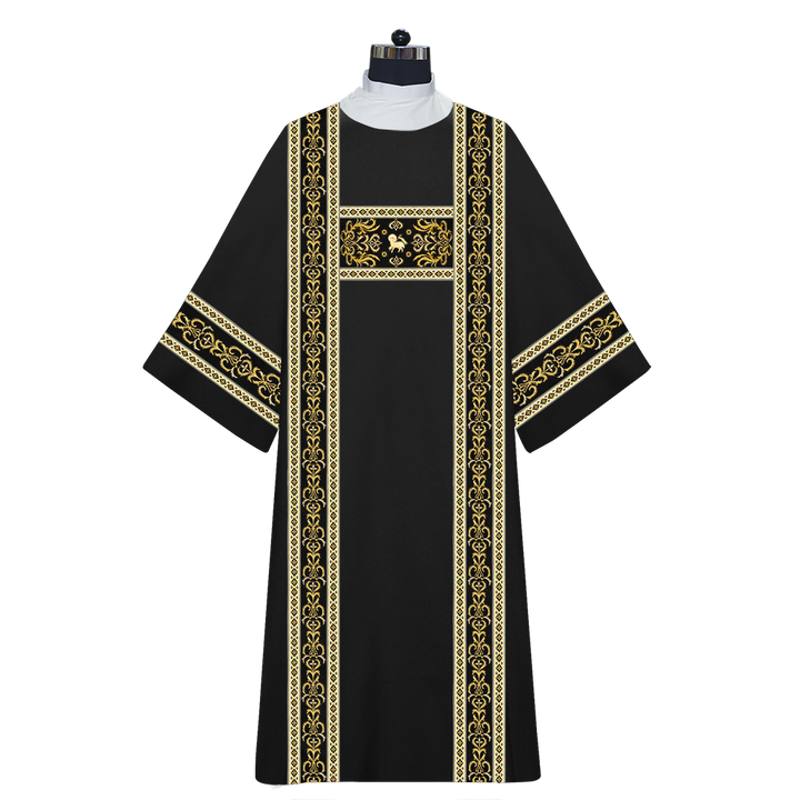 Dalmatics Vestments Enhanced With Woven Braids