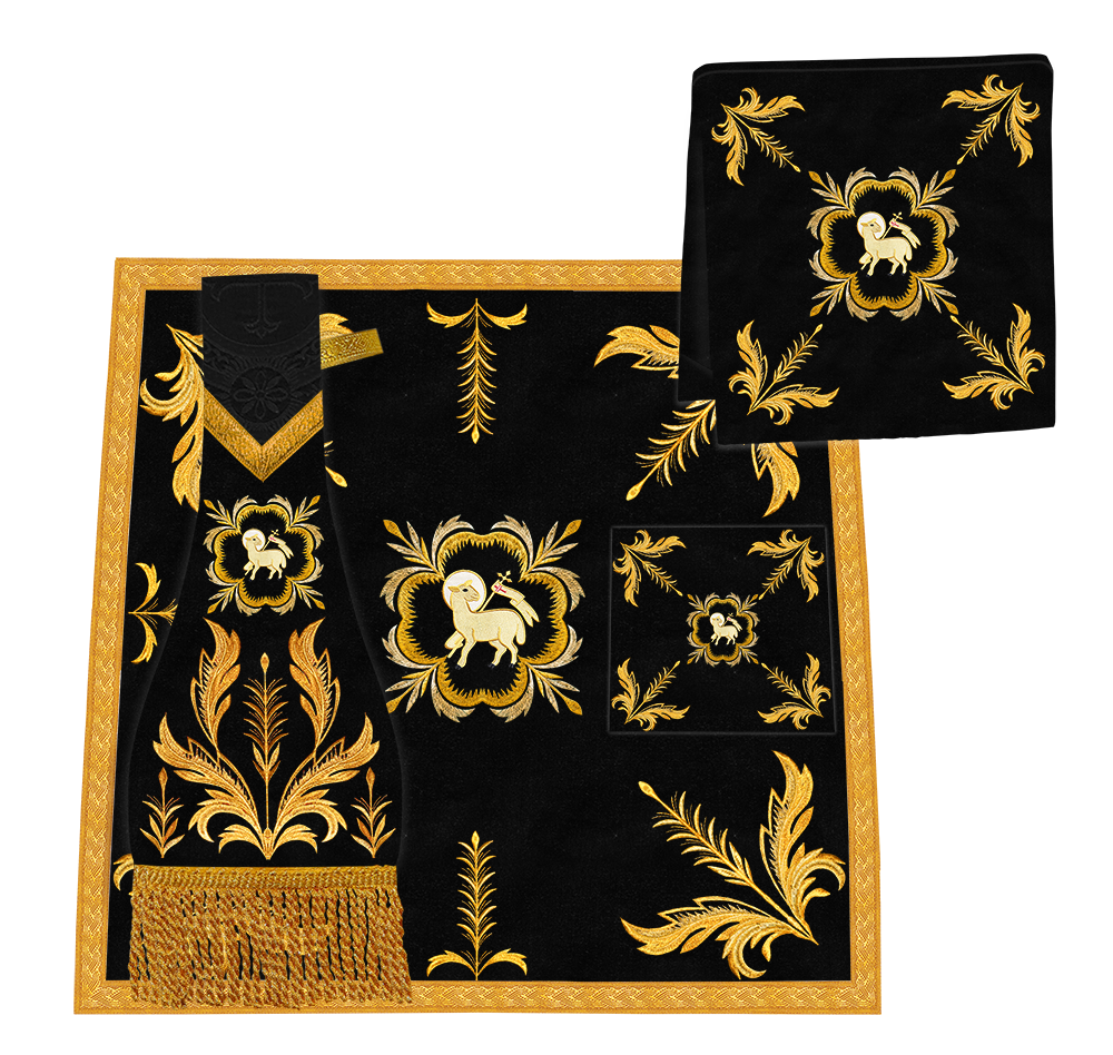 Roman Chasuble with liturgical motifs