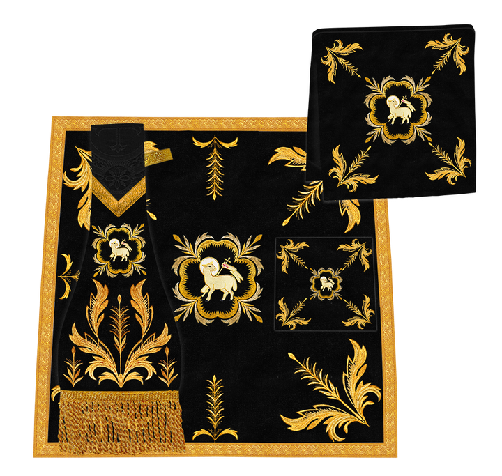Roman Chasuble with liturgical motifs