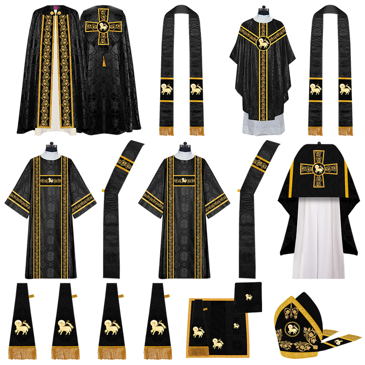 Gothic Highline Mass Set with Grapes Design