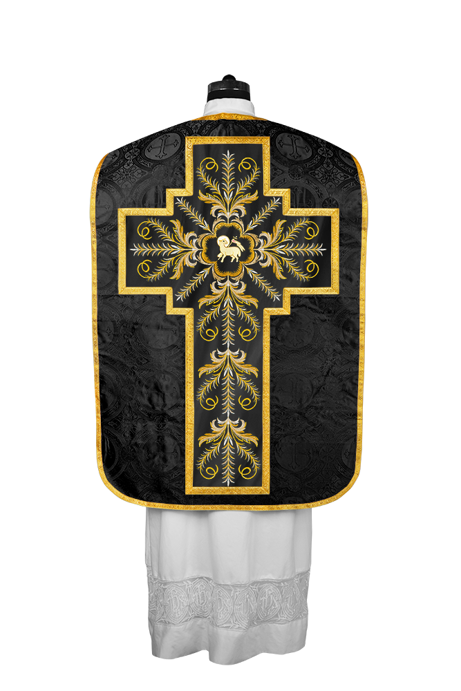 Roman Chasuble with liturgical motifs
