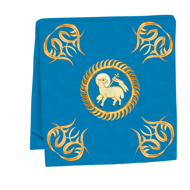 Ornate mass Set with Embroidered trims and motif