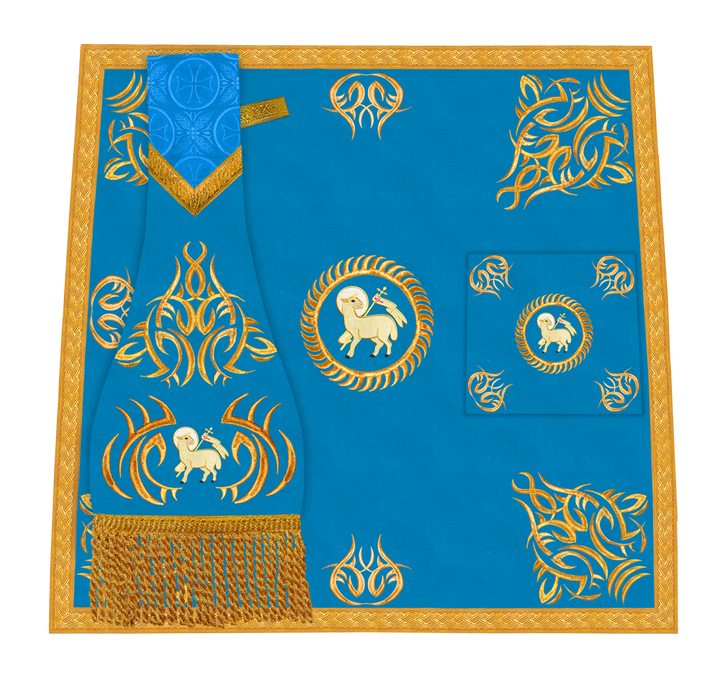 Altar Mass Set adorned with Spiritual embroidery